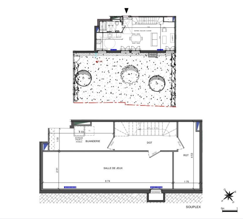 triplex 4 pièces en vente sur FONTENAY SOUS BOIS (94120)